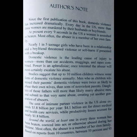 Domestic violence, a frightening saga a woman’s battle, personally autographed - Picture 5 of 16